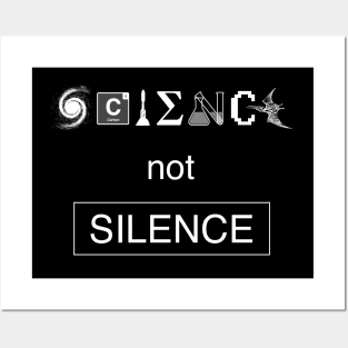 Science not Silence Posters and Art